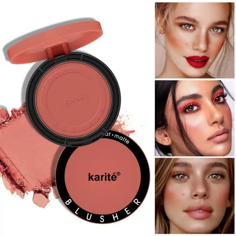 natural 4-color blush long-lasting brighten skin color