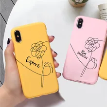 Kpop чехол для телефона для iPhone X 7 Plus XS чехол TPU Мягкий силиконовый чехол для телефона iPhone 6S 8 6 Plus XS Max чехол