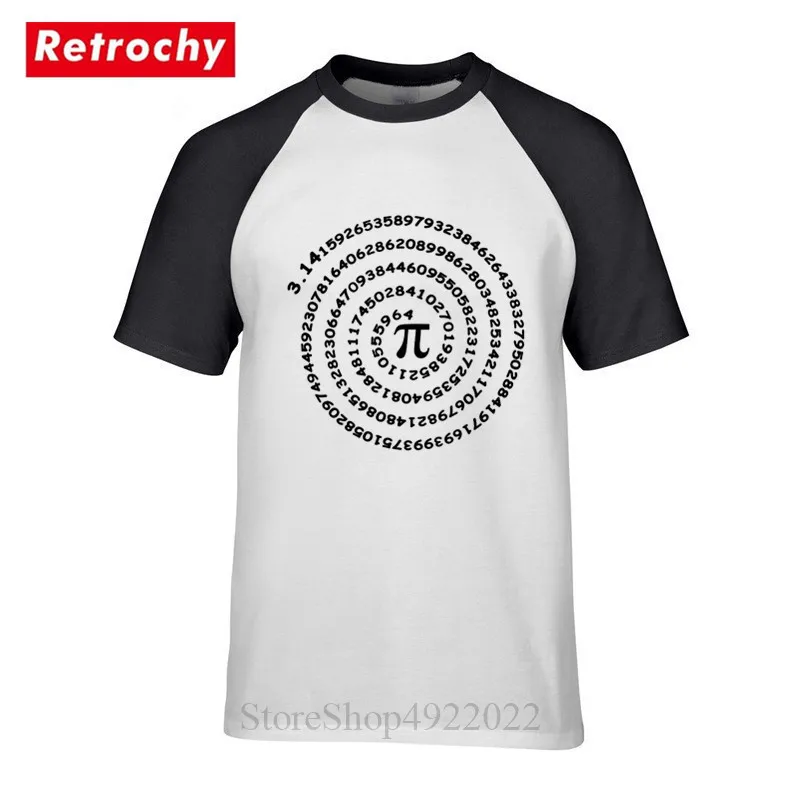 Новинка футболка Pi с математикой Мужская свободная теоретией Большого взрыва