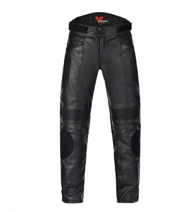 

DUHAN Men/Women Motorcycle trend PU leather racing pants Warm Windproof Waterproof Anti-fall High-grade Motorcycle pants