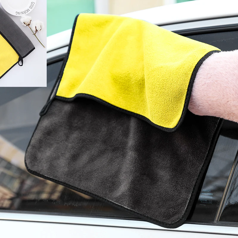 HOT SALE Extra Soft Car Wash Microfiber Towel Car Cleaning Drying Cloth Car Care Cloth Detailing Car Wash Towel Never scratch