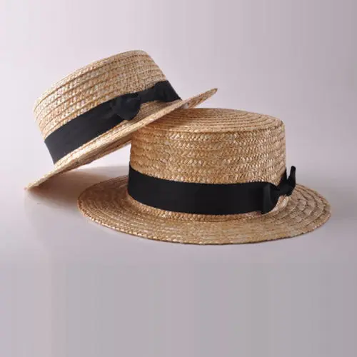 Модная женская летняя соломенная шляпа от солнца в стиле бохо с бантом и широкими полями