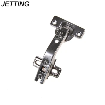 JETTING 1PCS 135 Degree Corner Folded Cabinet Door Hinges Kitchen Bathroom Cupboard Hinge 2 Holes For Home Tools