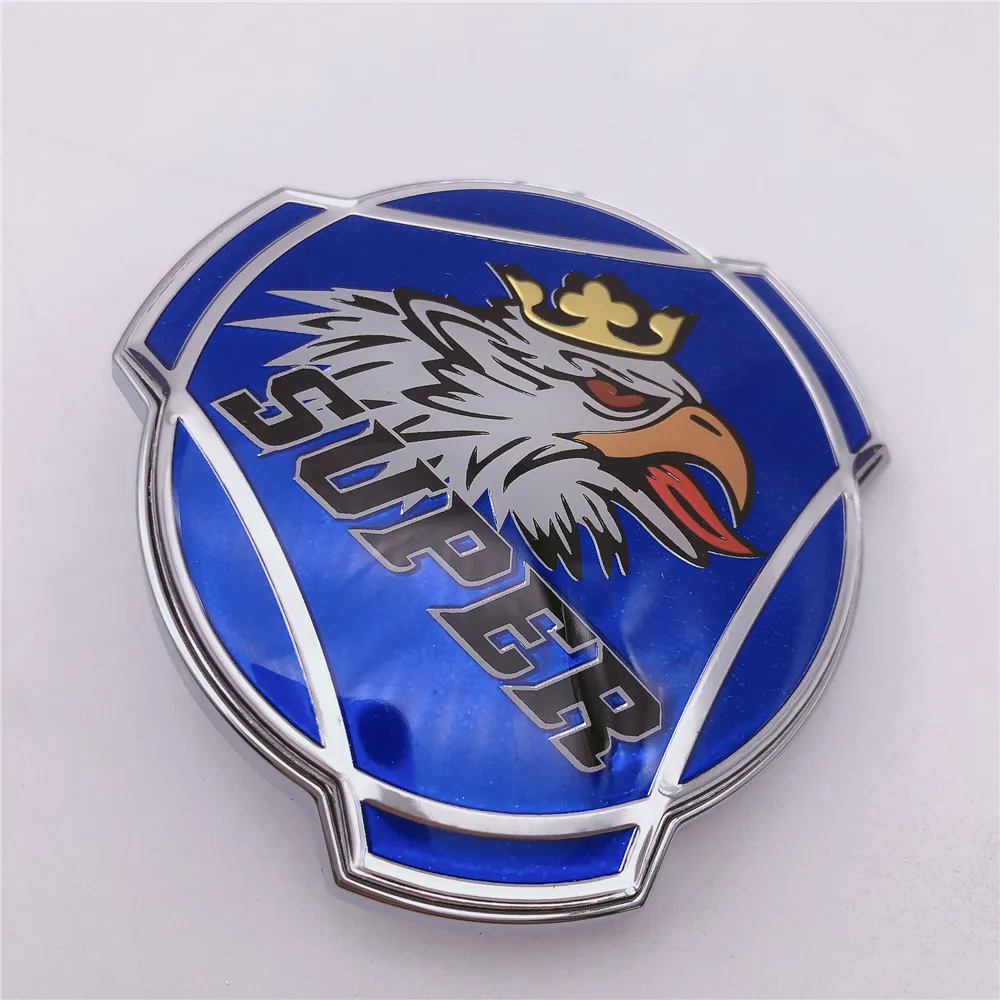 Scania Grill Emblem schwarz mit silbernem Greif