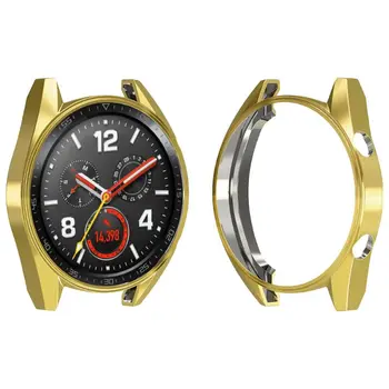 

Protective Case Hollow Cover TPU Shell Shockproof Anti-Scratch Sports Accessories for Huawei Watch GT T4MD