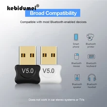 USB Bluetooth V5.0 адаптер ключ Aux аудио Bluetooth 5,0 для музыкальный приемник с динамиком передатчик для PS4 компьютера ПК мышь