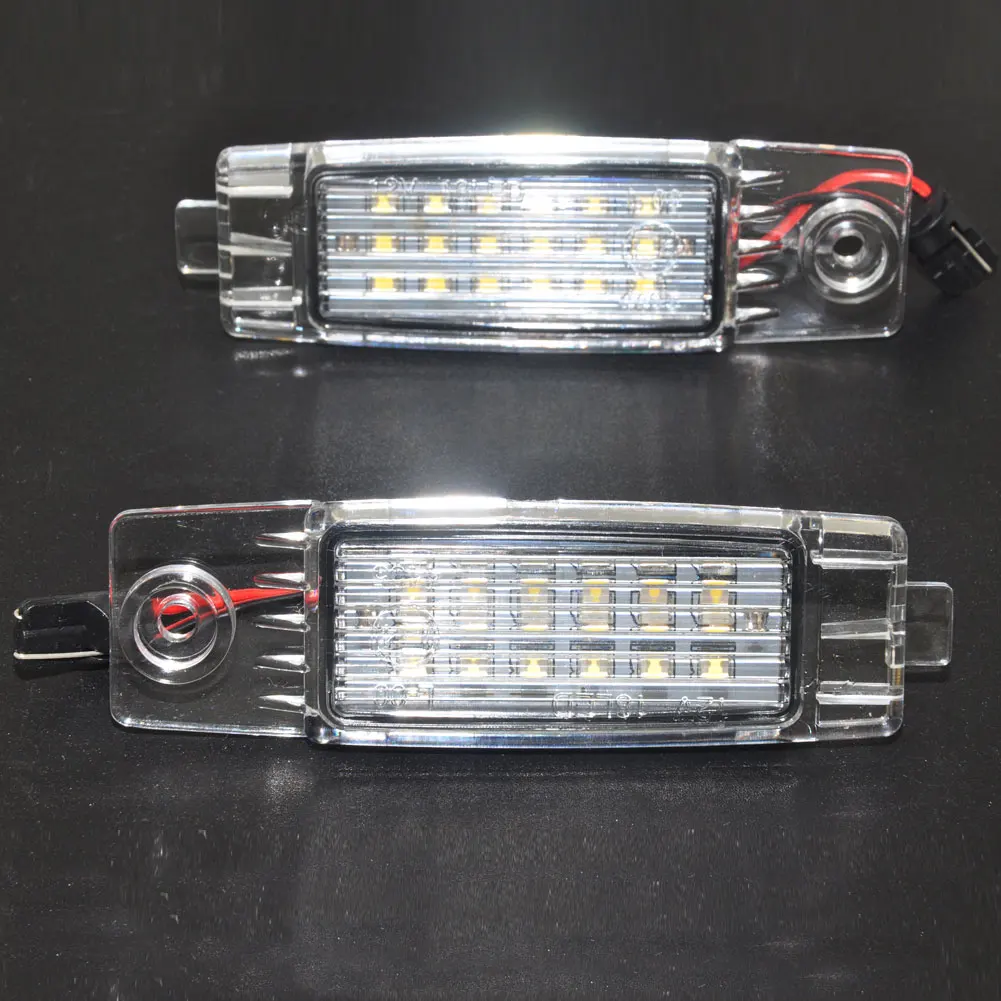 2pcs Led Number License Plate Light Lamp For Toyota Hiace S.b.v