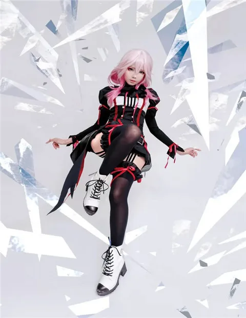 Guilty Crown Inori Yuzuriha Gradient Cosplay Costume - Cosrea Cosplay