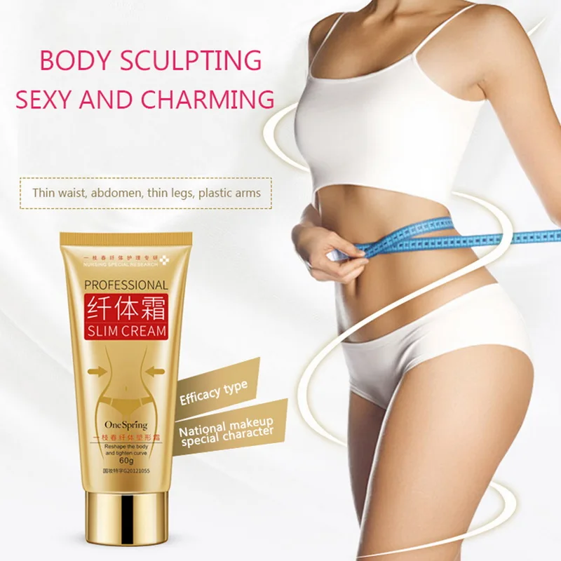 

High Quality 60g Slimming Cream Tight Body Shaping Weight Loss Anti Cellulite Massage Creams Body Care Professional