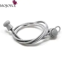 1 пара упругих шнурков модные Светоотражающие эластичные быстро Завязывающиеся безопасные уличные повседневные спортивные кроссовки круглые без завязок шнурок для обуви