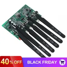 6 шт./лот набор электронных пинцетов из нержавеющей стали 1,0 мм антистатические Ювелирные изделия Электронные пинцеты набор инструментов для ремонта