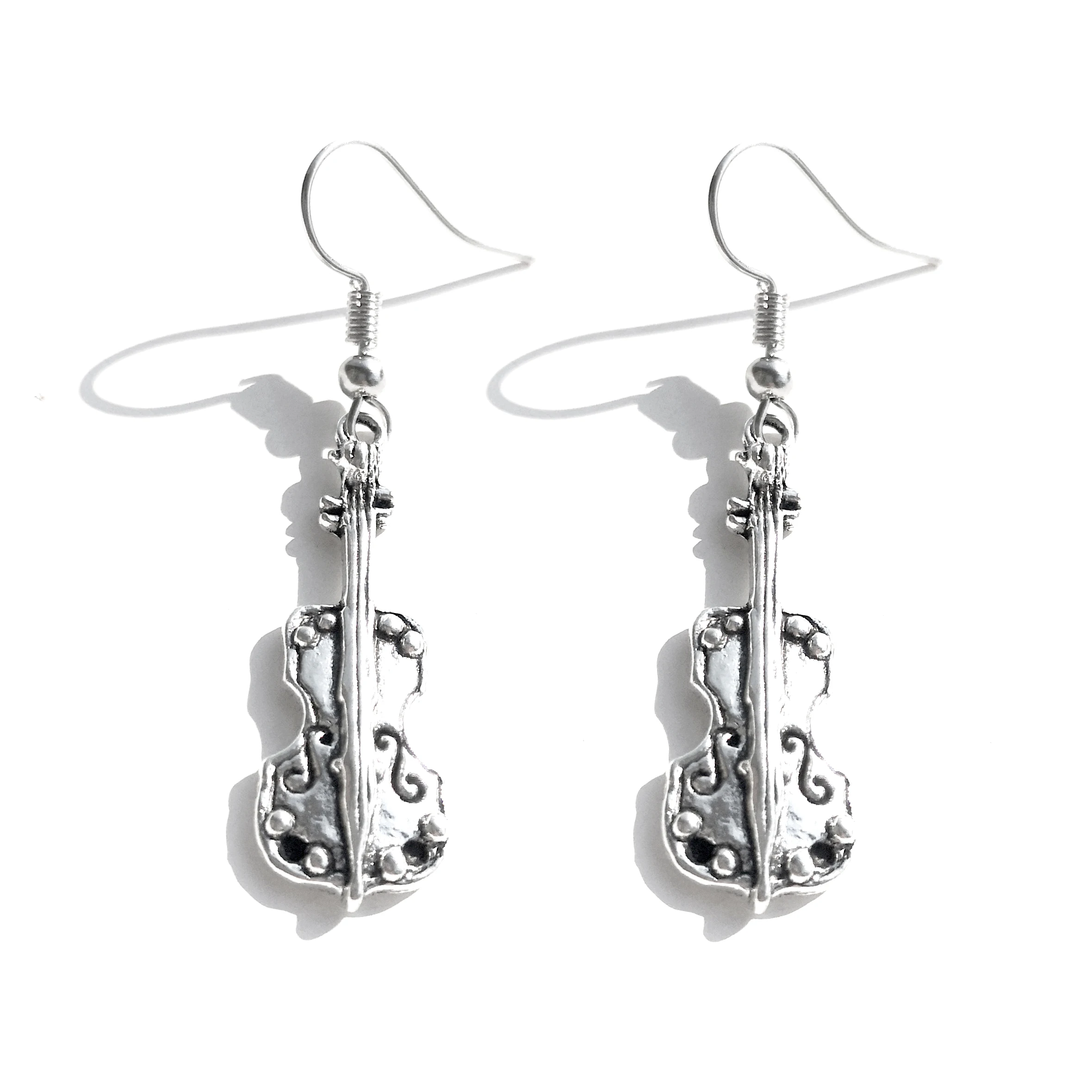 Earrings For Women Dangle Earrings Drop Earrings Long Earrings Dome Teardrop Earrings Fashion Punk Handcuffs Blade Gun Drop Earrings Simple Cool Cute Jewelry Custom Handmade Girls Gift Banknote