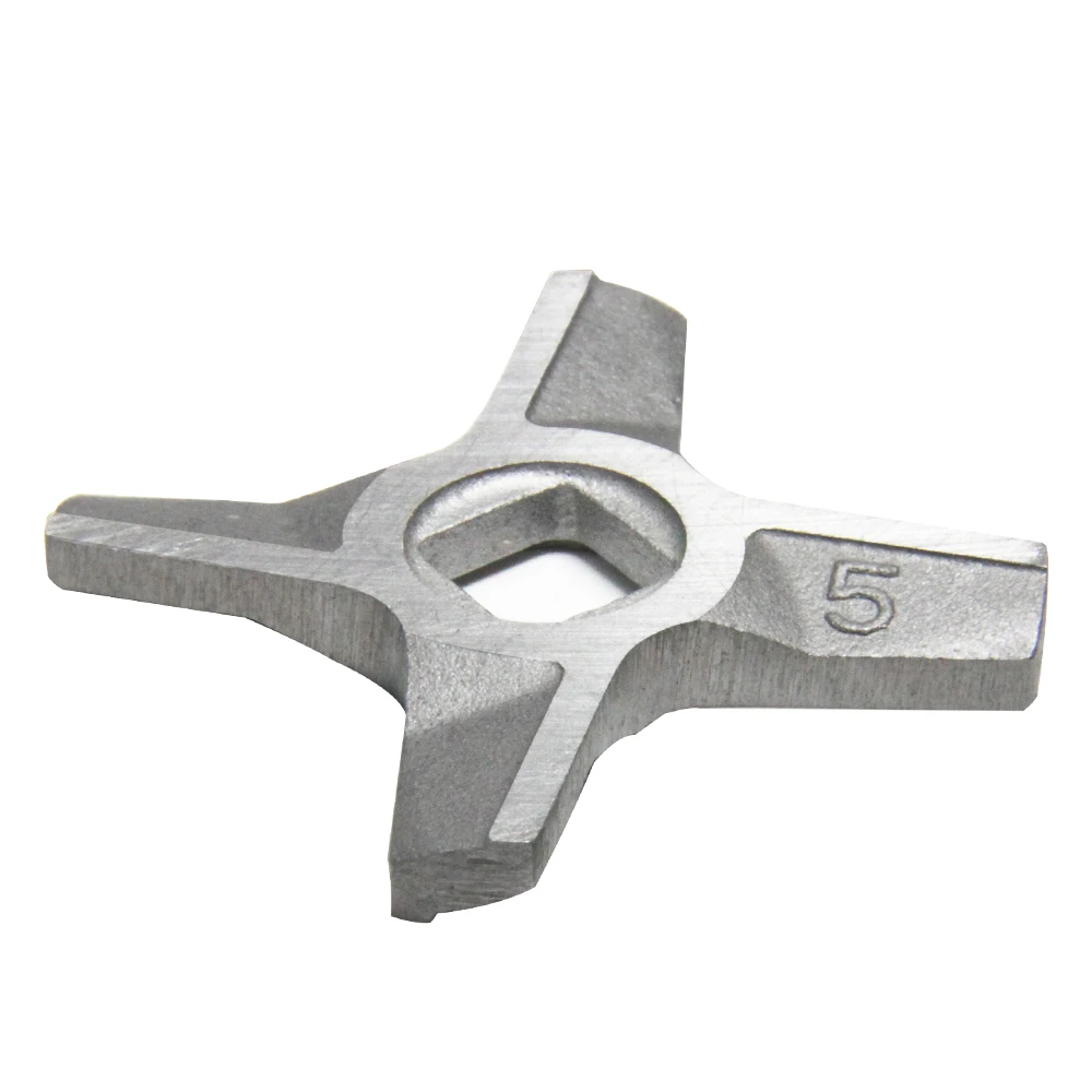 2PCS Meat Grinder Knife 5# Double-Sided Blade Mincer Spare Parts for Zelmer 587.54 687.5 886.54 887.5  ZMM0554 ZMM0815 ZMM0954