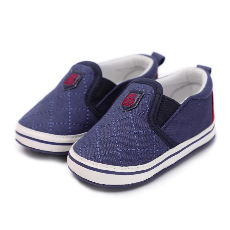 WEIXINBUY/10 стилей, новая парусиновая спортивная детская обувь для новорожденных мальчиков и девочек, первые ходунки, Infantil, мягкая подошва для малышей, тапочки для малышей - Цвет: H