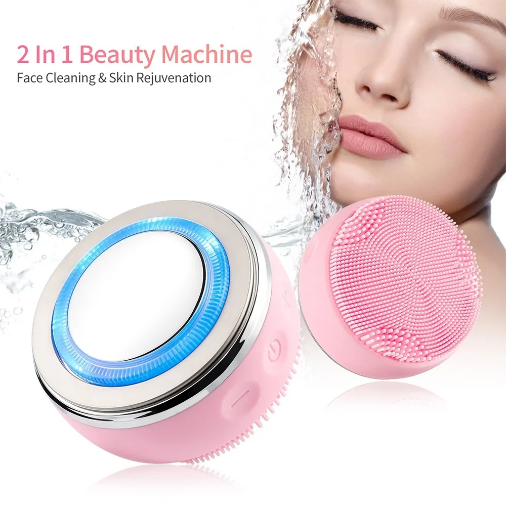 Face Deep Cleansing Cleaner EMS Facial Lifting Rejuvenation Beauty
