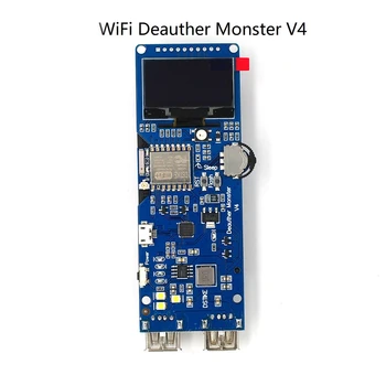 

DSTIKE Deauther Monster V4 Development Board LED Indicator Durable OLED Display Office Home WIFI Integrated Charging Tool
