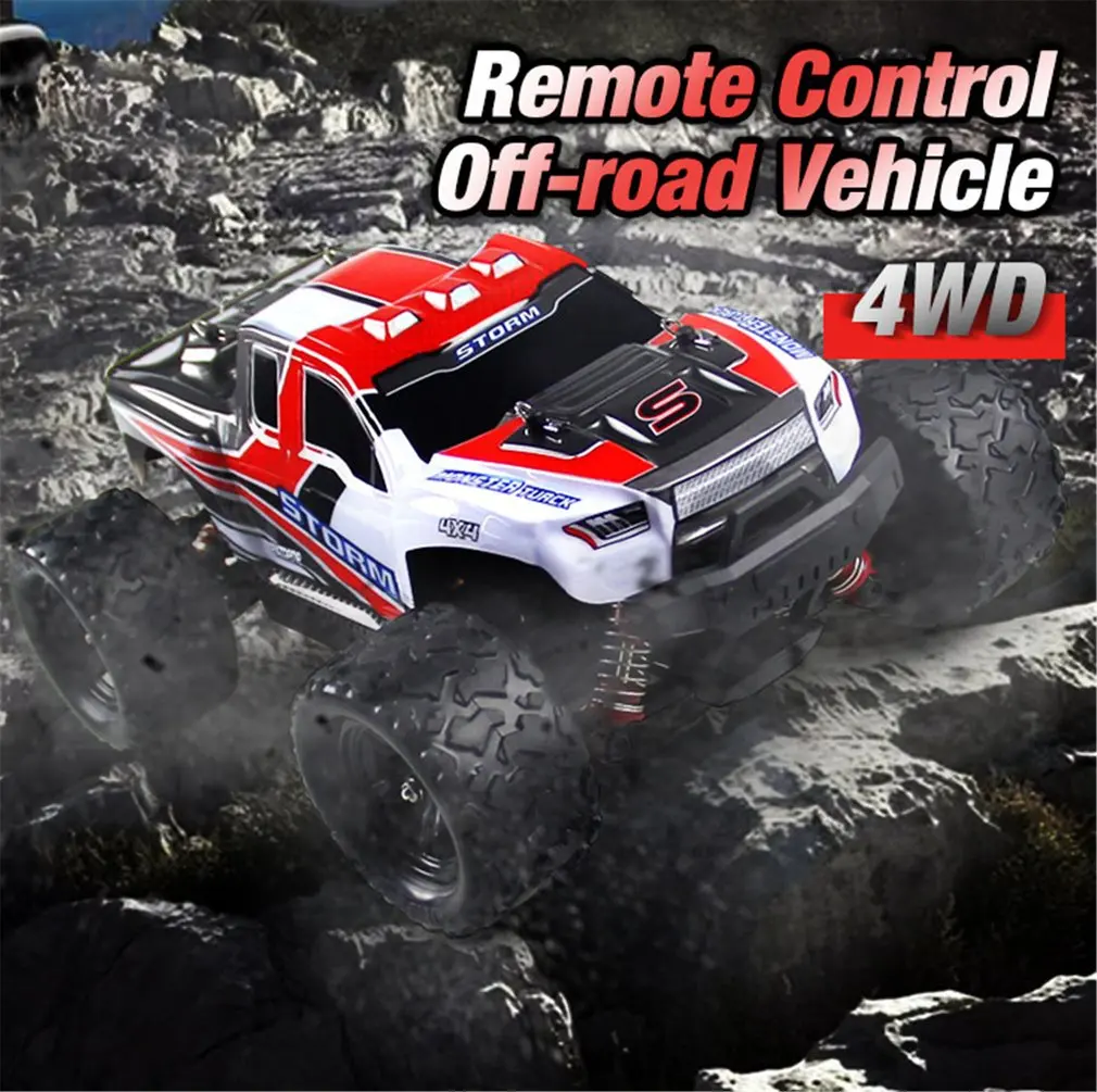 1:18 2,4G 4WD RC большой ножной автомобиль грузовик высокоскоростной пульт дистанционного управления внедорожный гусеничный автомобиль модель RTR игрушка для детей подарок