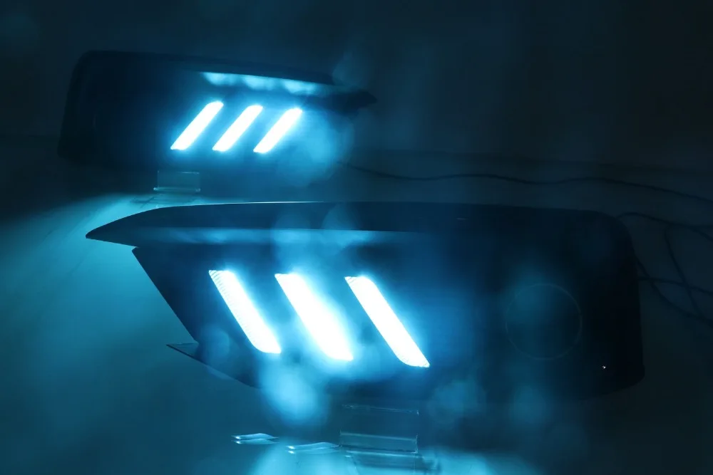 1 комплект фар бампера автомобиля для Honda Civic дневной свет 2020y автомобильные аксессуары, СВЕТОДИОДНЫЙ DRL фары для Civic противотуманные фары