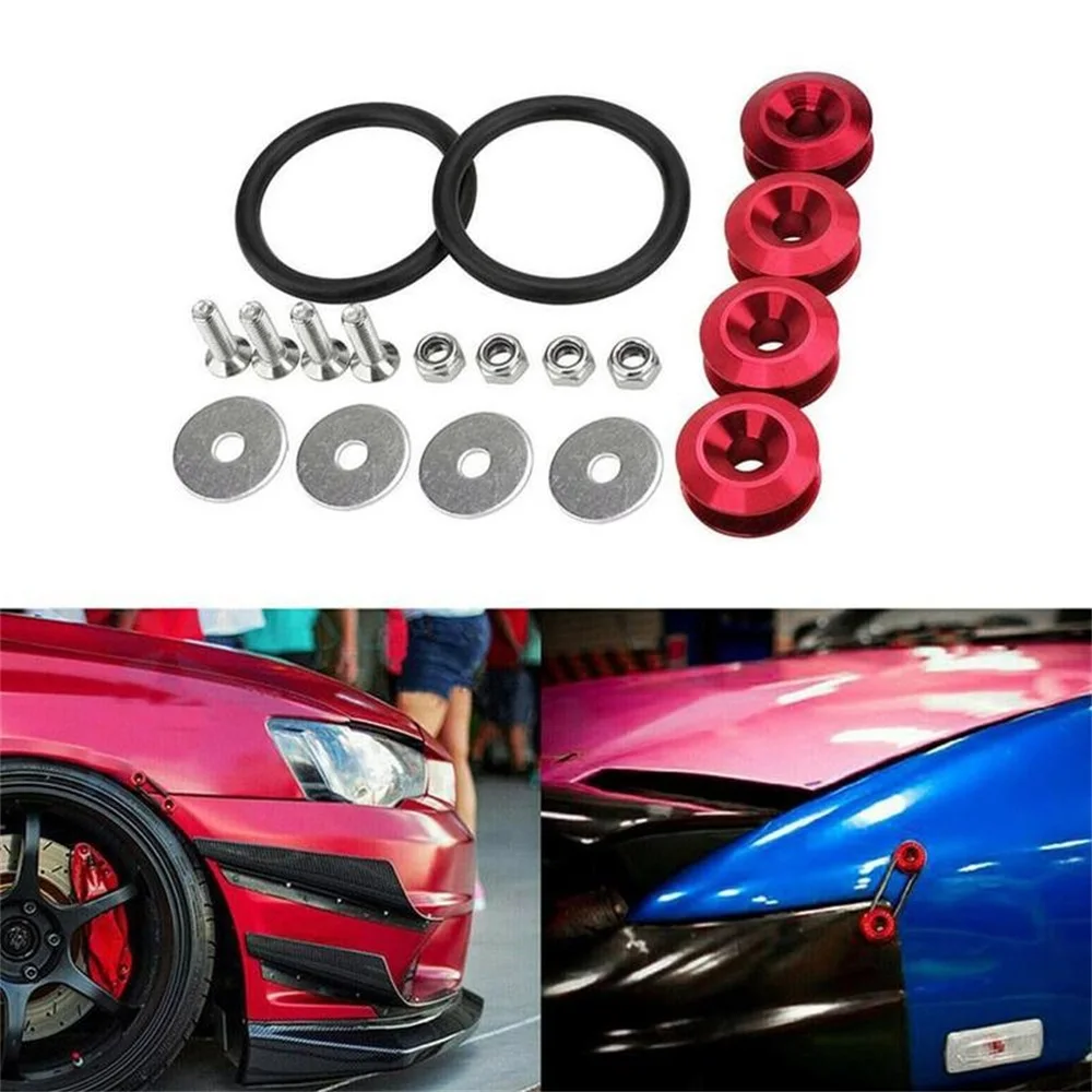 

Car Quick Release Fasteners Front Bumpers Rear Bumpers Surrounds Reinforcement Ring Reinforced Surrounding Pad Screws For Front