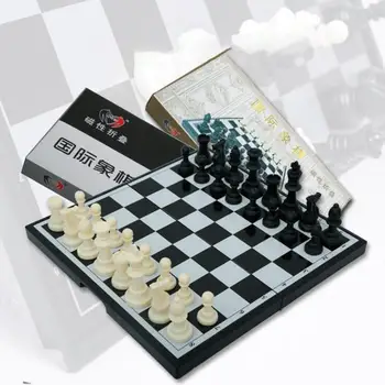 

Board Is Magnetic International Entertainment Gift Brain Activity Young Adults Toy Chess Game Kill Time Puzzle Board Game Chess