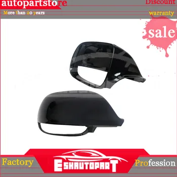

Black Left Right Rearview Wing Mirror Cover Cap For AUDI Q5 8R SUV 09-17 Q7 10-15 8R0857527 8R0857528 8R0857527A 8R0857528A