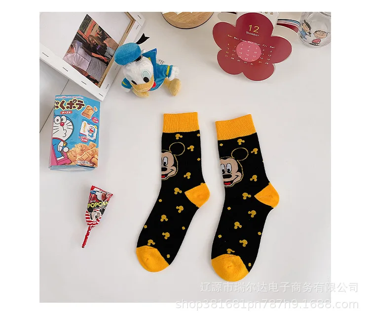1 pair The New Disney Anime figure Summer Mickey Minnie mouse tube socks Cartoon casual xxx boy and girls Princess socks min 1 pair The New Disney Anime figure Summer Mickey Minnie mouse tube socks Cartoon casual xxx boy and girls Princess socks min
