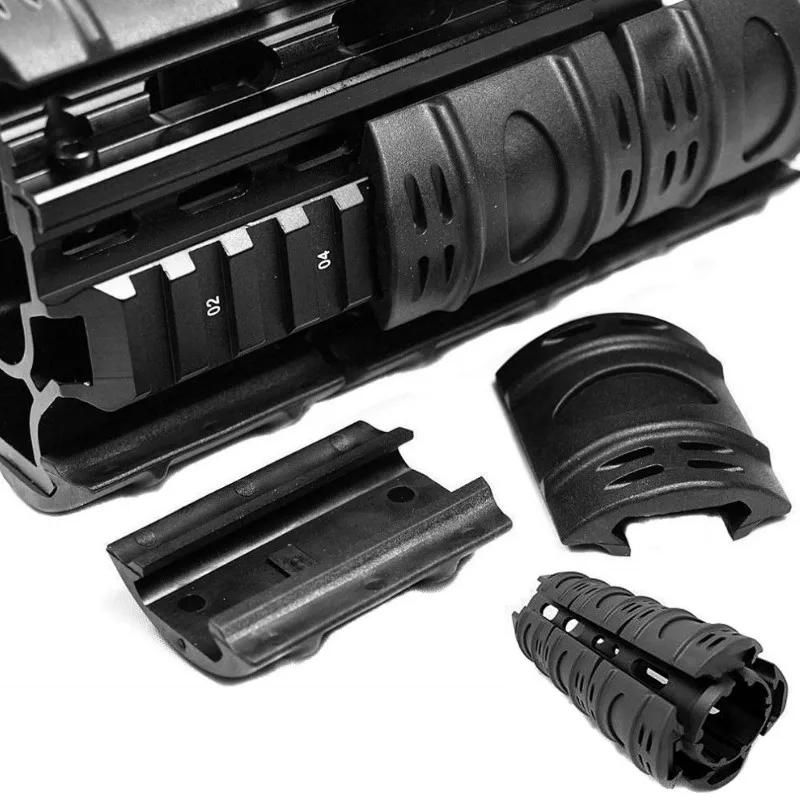 Защита для рук Quad Rail Чехлы промышленная резиновая смесь Пикатинни Защитная