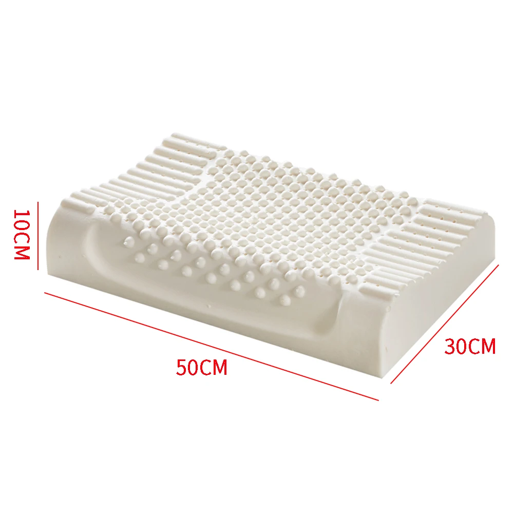 Home Protective Sleeping Soft Granule Easy Clean Relaxed Massage Accessories Living Room Pillow White Gifts Cervical Vertebra
