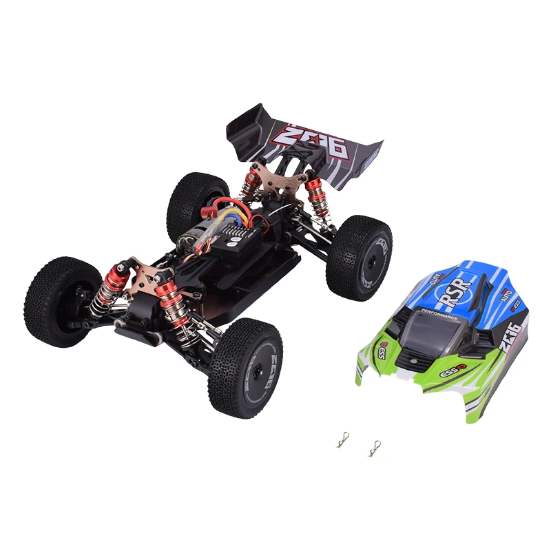 Wltoys XK 144001 1:14 RC автомобиль RC гоночный автомобиль 60 км/ч высокая скорость 2,4 ГГц RC багги 4WD Электрический внедорожный Дрифт Abosber автомобиль красный/зеленый