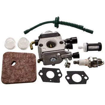 

Carburetor For STIHL FS55 FS55R FS55RC KM55 HL45 KM55R FS38 w/ Fuel Line Kit C1Q-S153 C1Q-S186