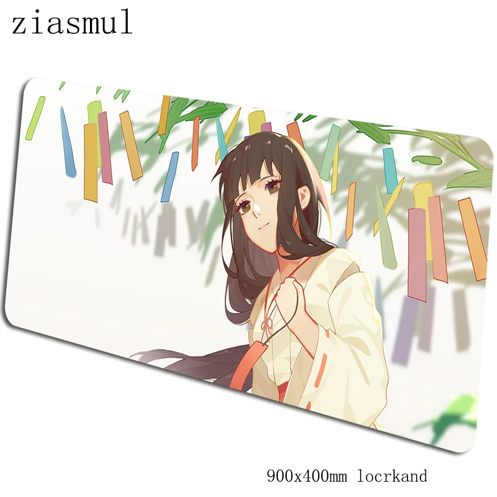Inuyasha padmouse 900x400x3 мм игровой коврик для мыши крутой коврик для мыши геймерский компьютерный стол HD коврик с рисунком notbook mousemat pc - Цвет: pattern 7