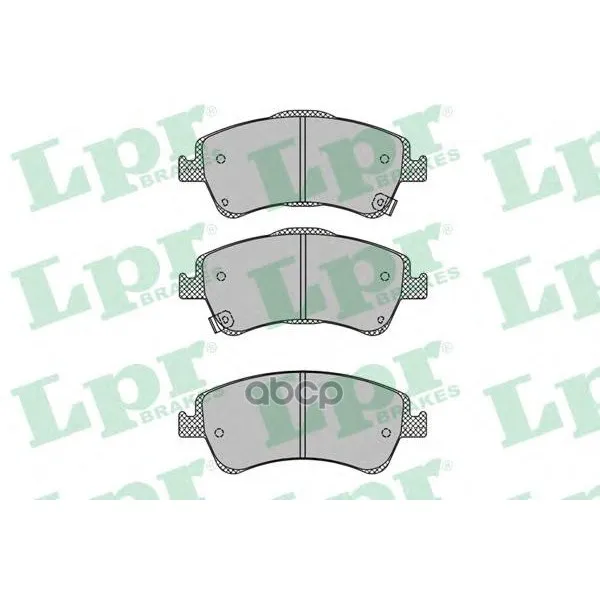 Колодки Тормозные Toyota Auris 2.0d/2.2d 07-/Avensis 09-/Verso 09- Передние Lpr 05p1313 Lpr арт. 05P1313