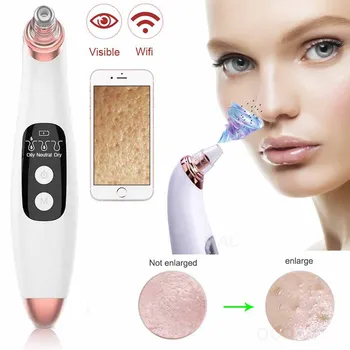 

Visible Face Nose Blackhead Remover WiFi Camera Vacuum Suction LED Display Visual Pore Pimple Deep Cleaner Facial Skin Care Tool