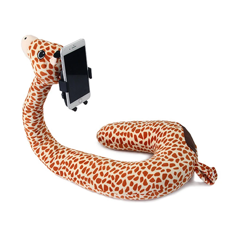Mobile Phone Holder Lazy Bracket Multifunction U Shape Neck Pillow