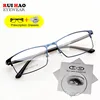 Rectangle Prescription Glasses Unisex Leisure Myopia Hyperopia Spectacles Full Rimless Eyeglasses Customize Resin Lenses 8887 ► Photo 3/6