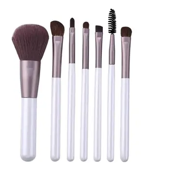 

7pcs Cosmetic Pen Tools Makeup Brushes Set Eye Shadow Eyelash Eyebrow Brushes Pro Beauty Brush Make Up Brushes