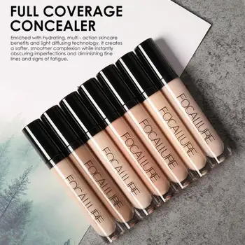 

FOCALLURE Professional Face Concealer Facial Base Makeup Full Coverage Concealer Long Lasting Eye Dark Circles Cosmetic TSLM1