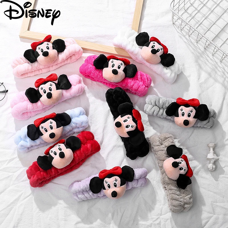 Disney New Cartoon Women Headband Fashion Mickey Mouse Face Wash Hairband Lovely Makeup Ladies Turban Hair Accessories Headwear Aliexpress