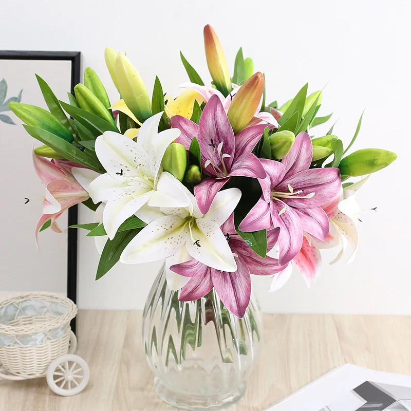 Single Lily Artificial Flower