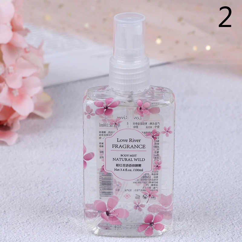 100ml Portable Travel Perfume in Bag Fragrance Body Mist Naturally Wild Fresh Scent Perfume 6 Flavors Fragrance Spray - Цвет: 2