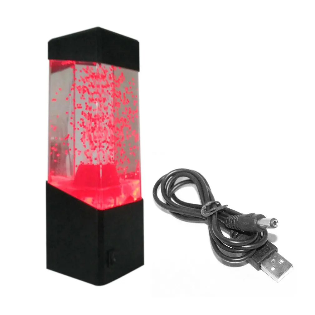 

Bedside Table Motion Jellyfish Lamp Aquarium tank LED Desk Lamp Relaxing Night Light Bedside Desktop Night Lights for Aquarium