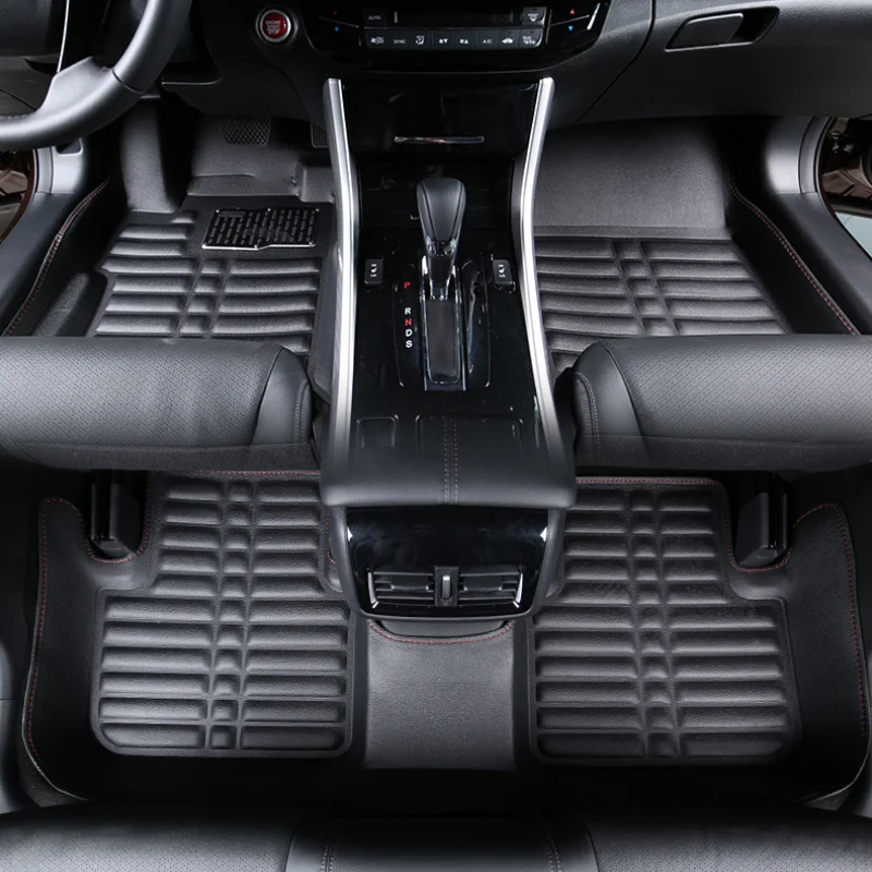 Кожаный Автомобильный Коврик для honda accord 2007 2008 2009 2010 2011 2012 2013 ковер