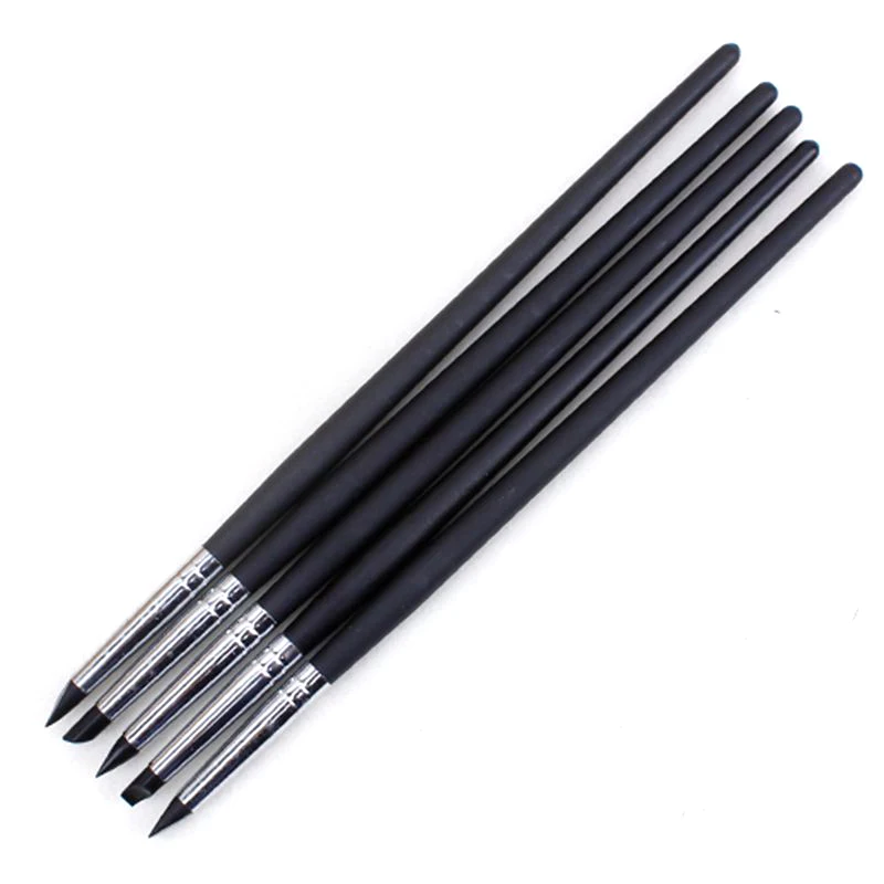 

5Pcs Dental Brush Teeth Silicone Brush Teeth Stain Remover Nail Art Brush Pen Dentistry Tooth Whitening Tool Dental Resin Brush