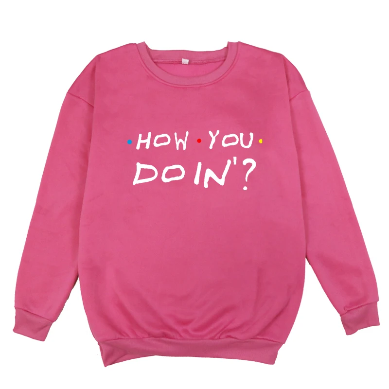 Sweater 12 Толстовки с круглым вырезом для мальчиков и девочек, толстовки с круглым вырезом и длинными рукавами для друзей и ТВ-шоу, Мужская/Женская спортивная одежда с круглым воротником, джемперы унисекс - Цвет: Sweater 12