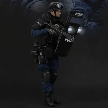 

1/6 Scale SS100 US Police Special Forces Male Combat Uniform Men Soldier Clothes For 12" Full Set Action Figures Body Doll Toy