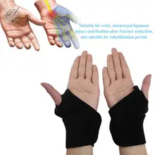 

2Pcs Wristband Wrist Brace Adjustable Breathable Soft Sport Wristbands Posture Support Fracture Ligament Injury Fixation Braces