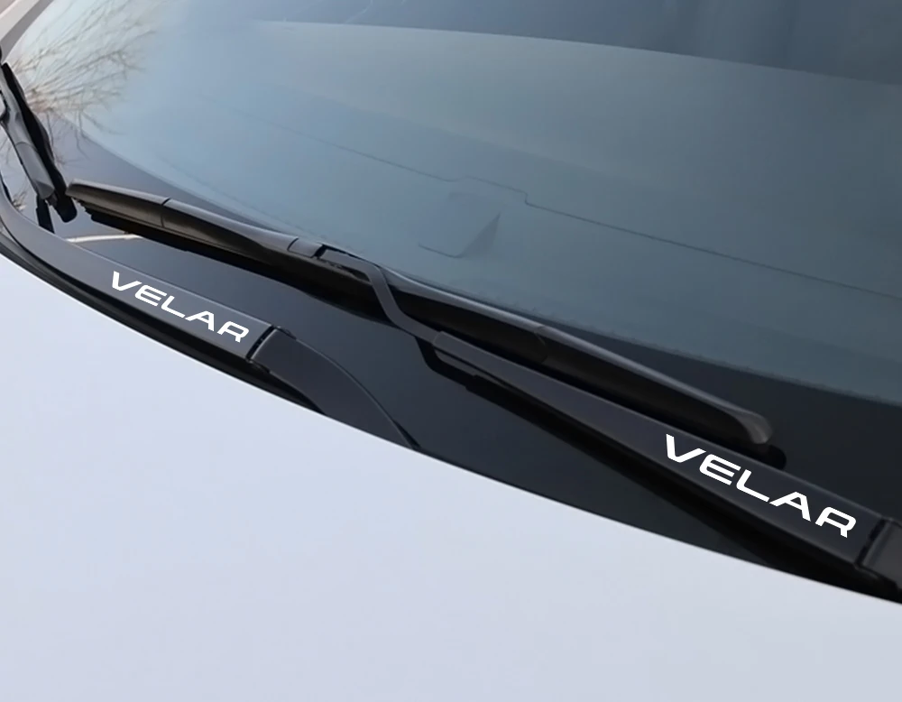 4 шт. наклейки для автомобиля, стеклоочиститель, ПВХ наклейки для Land Rover Discovery 3 4 2 freelander Evoque Velar Supercharged, автогиография SVR