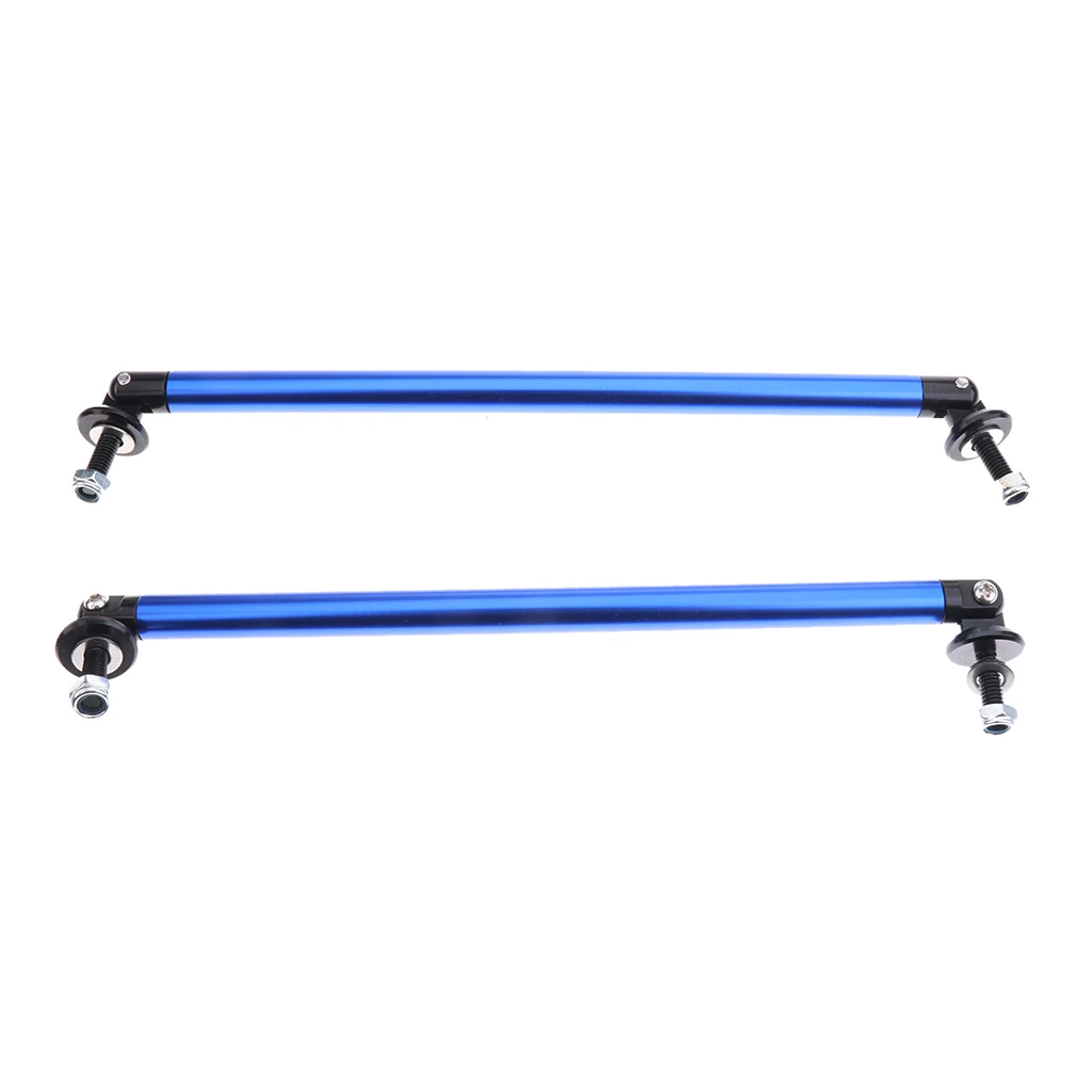 Pair Universal Bumper Lip Splitter Rod Support Durable 20CM 7.9inch
