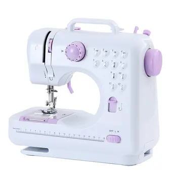 

Mini 12 Stitches Sewing Machine Household Multifunction Double Thread and Speed Free-arm Electric Sewing Machine Sokany