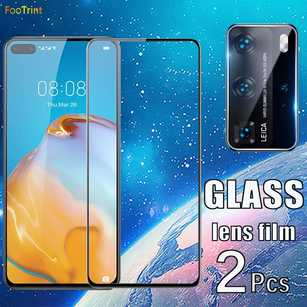 Закаленное стекло для Huawei weip40 P40Lite/Nova7i/Nova6SE P30 P30Lite P20 P20Lite защитная пленка экрана